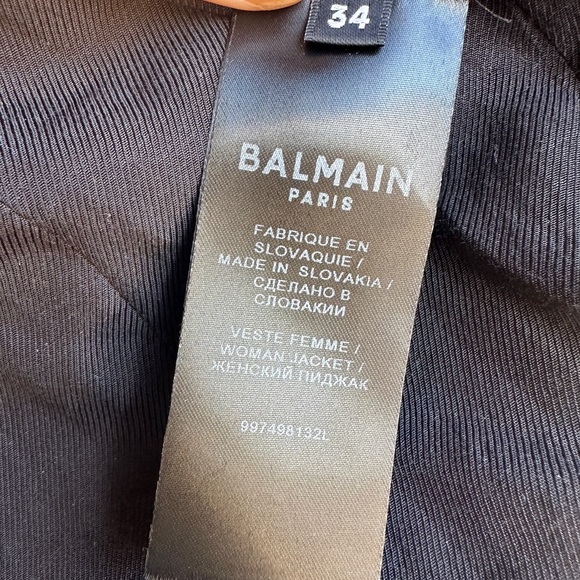 BAILMAIN women wool jacket size 34 - Picture 6 of 13